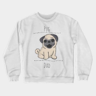 Pug Dad Crewneck Sweatshirt